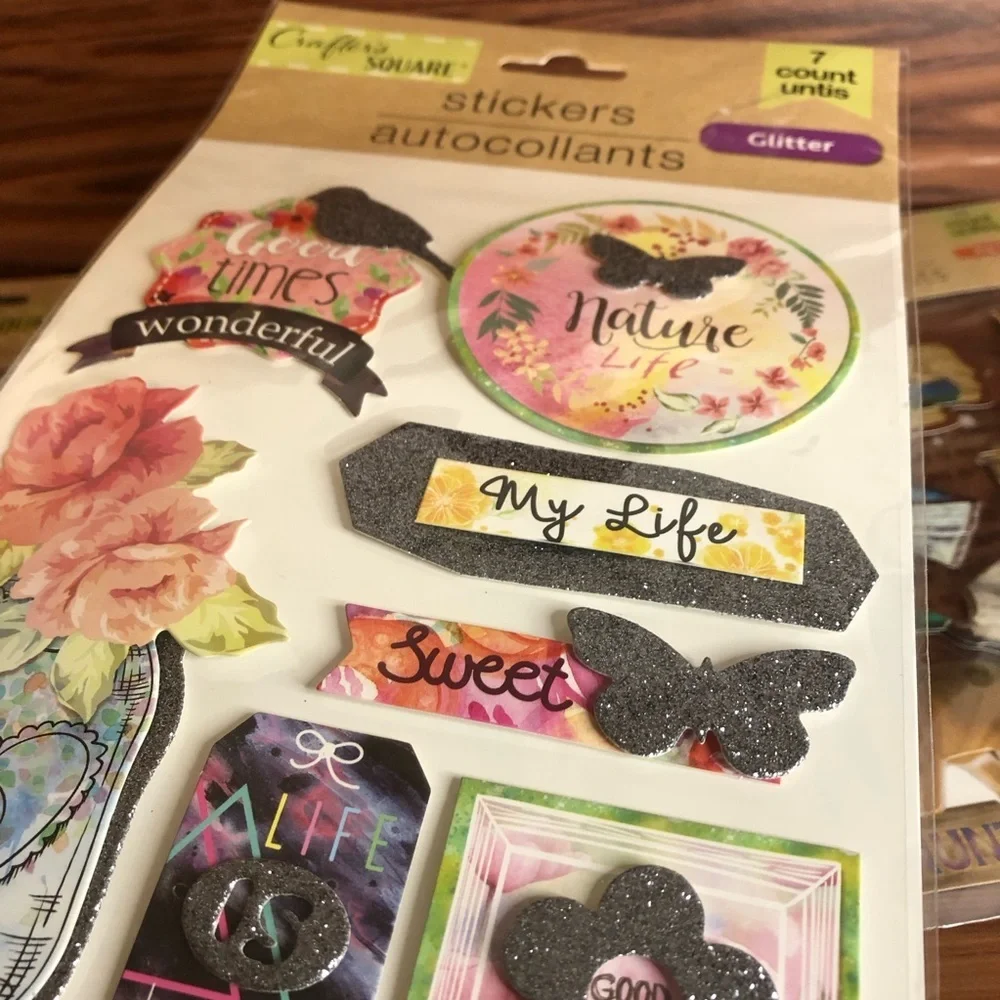 Bundle/Lot 121 Stickers Scrapbooking Bujo Journaling Arts & Crafts Posters Decor